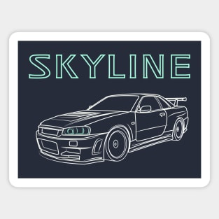 Skyline GTR Magnet